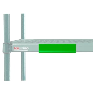 001-CSM6GQ MetroMax Q™ Shelf Marker - 6" x 1 1/2", Green