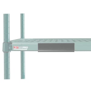 001-CSM6GRQ MetroMax Q™ Shelf Marker - 6" x 1 1/2", Gray