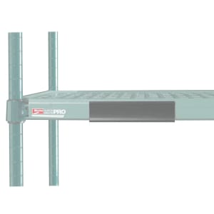 001-CSM6GRQ MetroMax Q™ Shelf Marker - 6" x 1 1/2", Gray