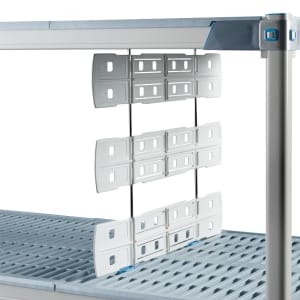001-MD1824 Shelf Divider for Open Grid & Wire Shelves - 18" x 24", Gray