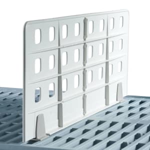 001-MUD248 Universal Shelf Divider for Grid & Wire Shelves - 24" x 8", Beige