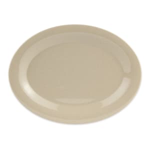 284-OP950S 9 3/4" x 7 1/4" Oval Tahoe Platter - Melamine, Sandstone