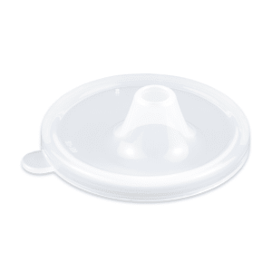 284-SN105CL Lid w/ Single Opening for SN-103 & SN-104, Polypropylene, Clear