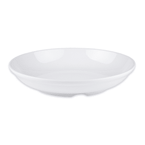 284-B925DW 1 1/10 qt Round Melamine Pasta Bowl, White