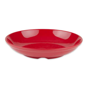 284-B925RSP 1 1/10 qt Round Melamine Serving Bowl, Red