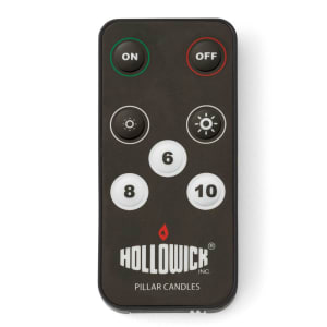 461-HFWPMRC Remote Control for Hollowick LED Wax Pillar Candles