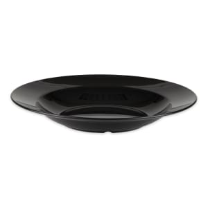284-B2412BK 24 oz Round Melamine Pasta Bowl, Black