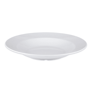 284-B2412DW 24 oz Round Melamine Pasta Bowl, White