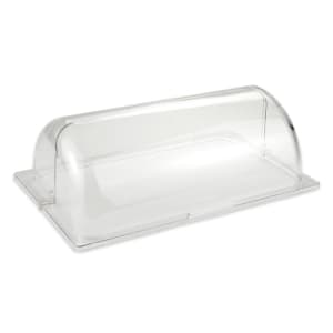 284-CO3065 Rectangular Basket Cover Only for WB 1552, 21 1/4" x 13" x 7", Polycarbonate, Clear