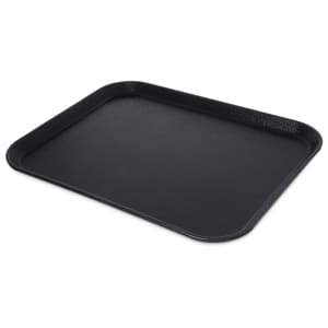 028-2015GR2004 Rectangular Griptite™ 2 Serving Tray, Fiberglass, Black