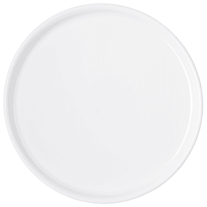 028-5300102 9" Round Melamine Salad Plate, White