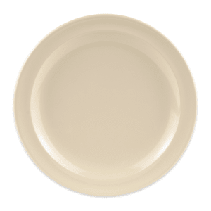 284-DP506T 6 1/2" Round Melamine Salad Plate, Tan