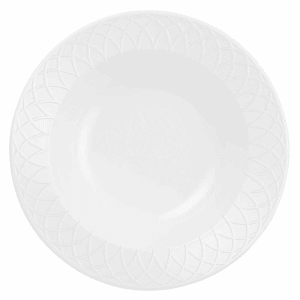 893-APREEB91 18 oz Round Alchemy® Jardin Bowl - Ceramic, White