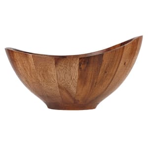 893-ZCAWLMBL1 49 1/5 oz Oval Alchemy® Buffet Bowl, Wood
