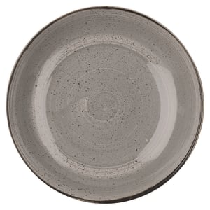 893-SPGSPLC21 84 1/2 oz Round Stonecast Bowl - Ceramic, Peppercorn Gray