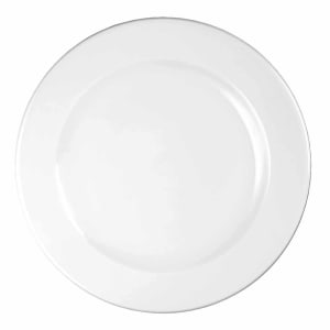 893-WHVP101 10 1/4" Round Profile Plate - Ceramic, White
