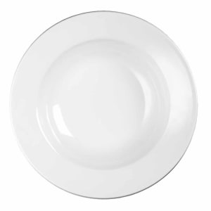 893-WHVRSB1 17 1/2 oz Round Profile Soup Bowl - Ceramic, White