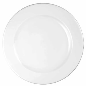 893-WHVP81 8 1/4" Round Profile Plate - Ceramic, White