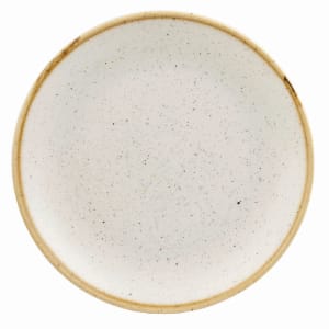 893-SWHSEVP81 8 2/3" Round Stonecast Plate - Ceramic, Barley White