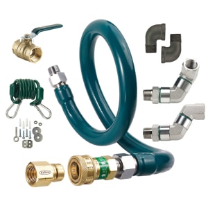 381-M5036K10 36" Gas Connector Kit w/ 1/2" Female/Male Couplings