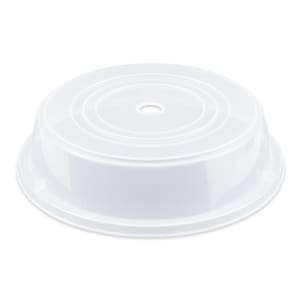 284-CO102CL Cover For 11 1/4" To 12" Round Plates, Clear Polypropylene