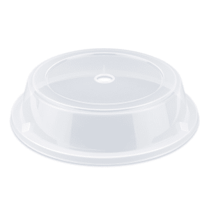 284-CO103CL Cover For 10 3/4" To 11 4/5" Round Plates, Clear Polypropylene