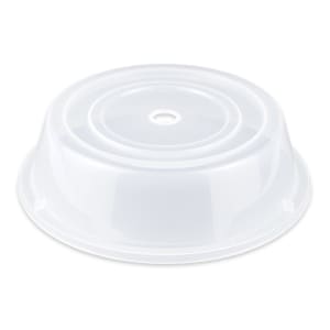 284-CO95CL Cover For 10 2/5" To 11 3/20" Round Plates, Clear Polypropylene