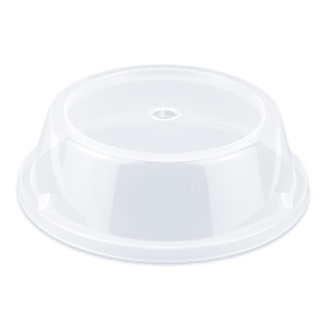 Cater Tek Clear Polycarbonate Plate Cover - 11 - 10 count box