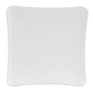 284-ML62W 8 3/4" Square Melamine Dessert Plate, White