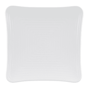 284-ML65W 13 3/4" Square Melamine Dinner Plate, White