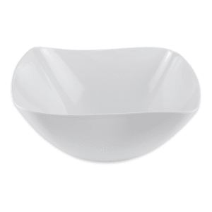 284-ML235W 10 4/5 qt Irregular Melamine Serving Bowl, White