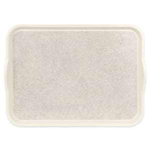 144-1520VCRST380 Rectangular Versa Camtray - Room Service Style, 15x20" Ivory/Sahara