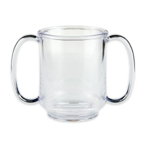 284-SN103CL 8 oz Coffee Mug, Plastic, Clear