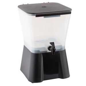 229-953 3 gal Beverage Dispenser - Plastic Container, Black Base
