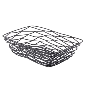 229-BK17209 Artisan Collection Basket, 9" X 6" X 2 1/2 in, Rectangular, Black