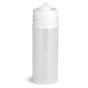 229-N20C 20 oz Wide Mouth Squeeze Dispenser, One Tip Top, Natural