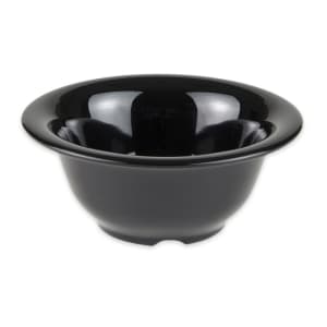 284-B105BK 10 oz Round Melamine Dinner Bowl, Black
