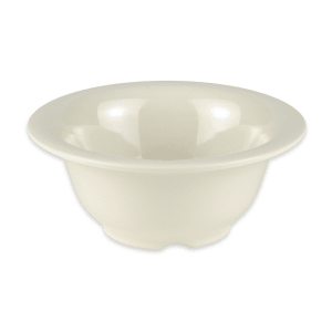 284-B105DI 10 oz Round Melamine Dinner Bowl, Ivory