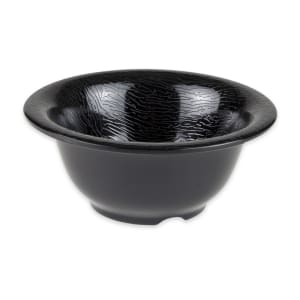 284-B105EWBK 10 oz Round Melamine Dinner Bowl, Black