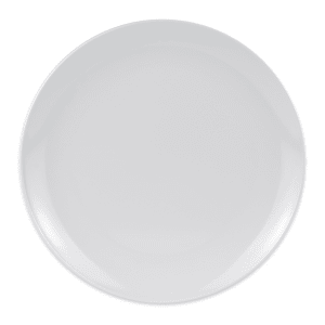 284-CS6102W 12" Round Melamine Dinner Plate, White