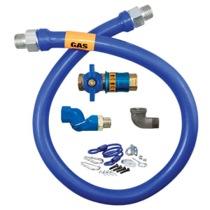 187-1675KITCFS48 48" Gas Connector Kit w/ 3/4" Male/Male Couplings