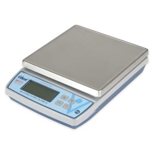 034-BRV320 20 lb Square Digital Scale w/ Removable Platform - 7" x 7", Stainless