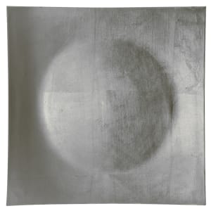 861-LAS12SQ 12" Square Charger Plate - Acrylic, Lacquer Silver