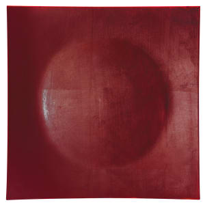 861-LARD12SQ 12" Square Charger Plate - Acrylic, Lacquer Red