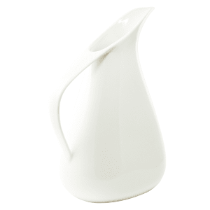 861-WTR8MILKJUG 21 oz Whittier Creamer - Porcelain, White