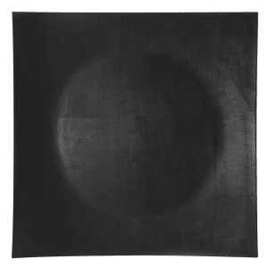 861-LABLK12SQ 12" Square Charger Plate - Acrylic, Lacquer Black