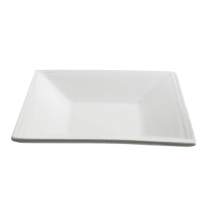 861-WTR5SQTB 5" Square Serving Tray - Porcelain, White