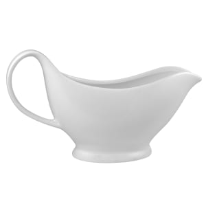 861-WTR25 16 oz Gravy Boat - Porcelain, White