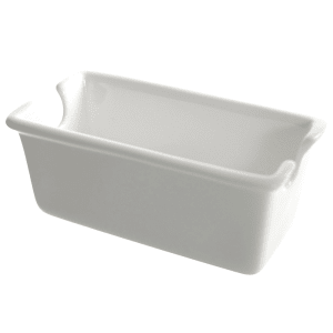 861-WTR5SQBX Rectangular Sugar Caddy - Porcelain, White