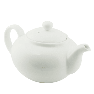 861-WTR8TEAPOT 20 oz Teapot - Porcelain, White